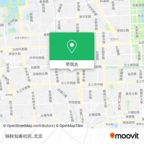 锦秋知春社区地图