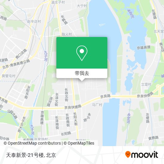 天泰新景-21号楼地图