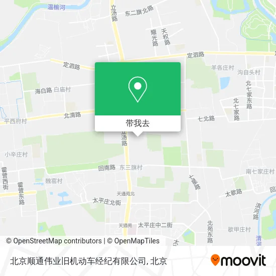 北京顺通伟业旧机动车经纪有限公司地图
