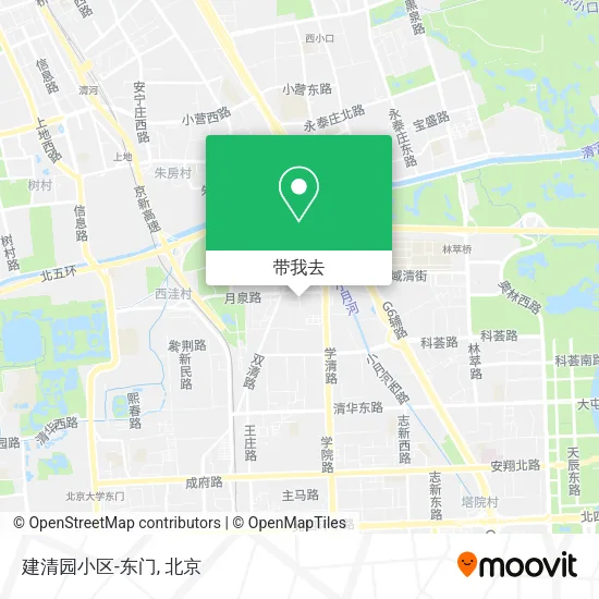 建清园小区-东门地图