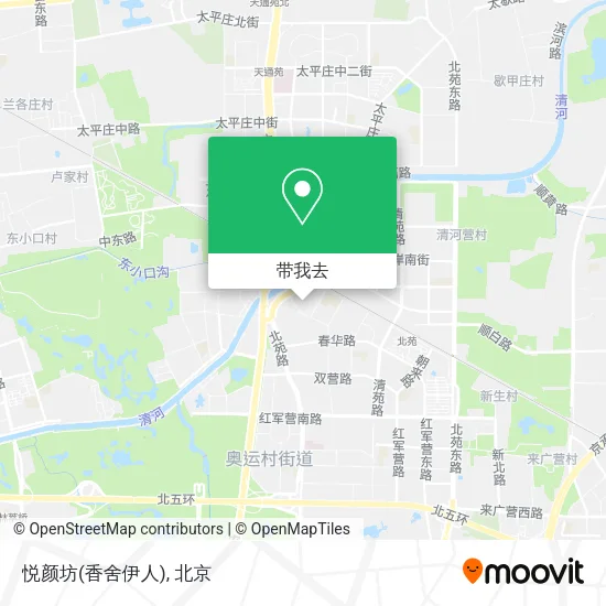 悦颜坊(香舍伊人)地图