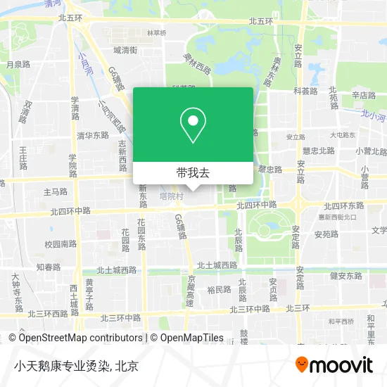 小天鹅康专业烫染地图