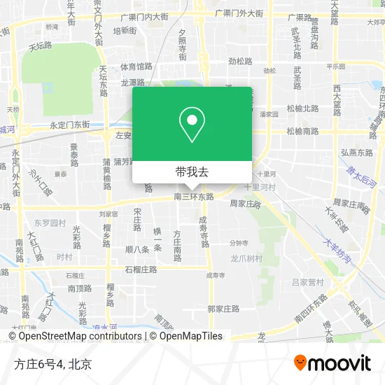 方庄6号4地图