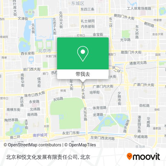 北京和悦文化发展有限责任公司地图