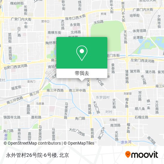永外管村26号院-6号楼地图