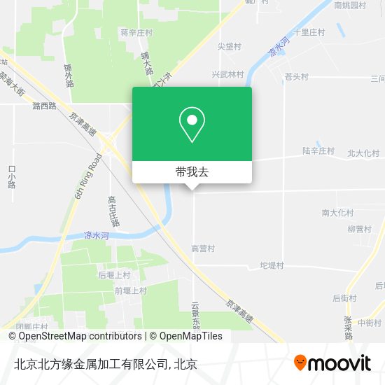 北京北方缘金属加工有限公司地图