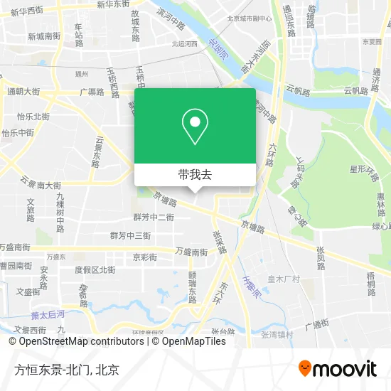 方恒东景-北门地图