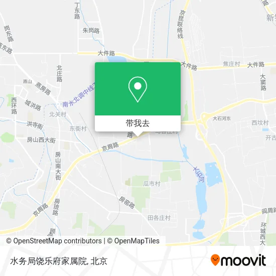 水务局饶乐府家属院地图