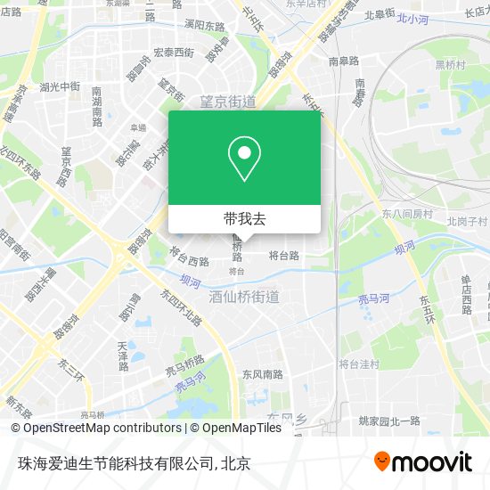 珠海爱迪生节能科技有限公司地图