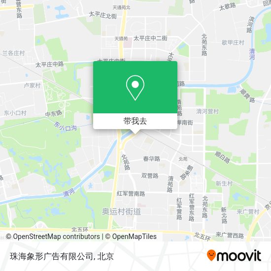 珠海象形广告有限公司地图