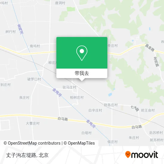 丈子沟左堤路地图