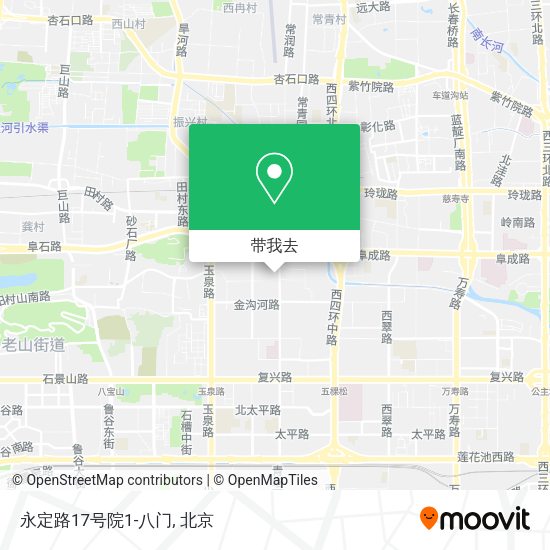永定路17号院1-八门地图