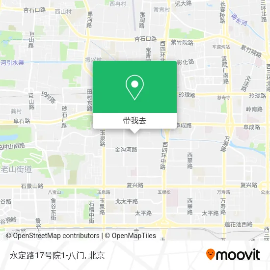 永定路17号院1-八门地图