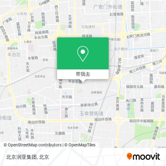 北京润亚集团地图