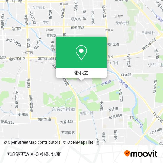 庑殿家苑A区-3号楼地图