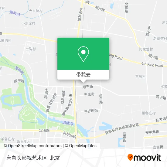 唐自头影视艺术区地图