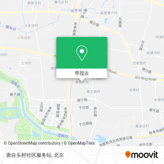 唐自头村社区服务站地图