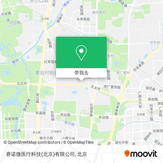 赛诺微医疗科技(北京)有限公司地图