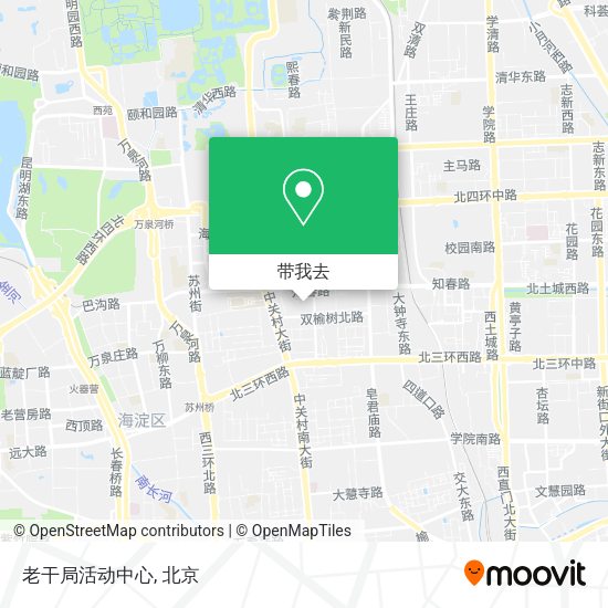 老干局活动中心地图