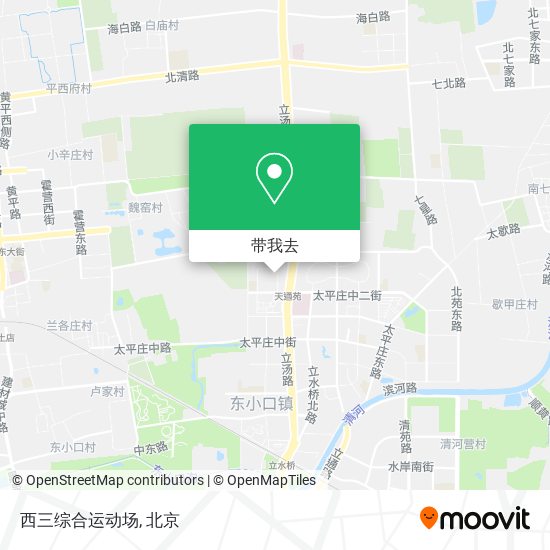 西三综合运动场地图
