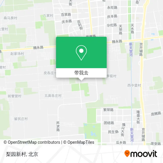 梨园新村地图