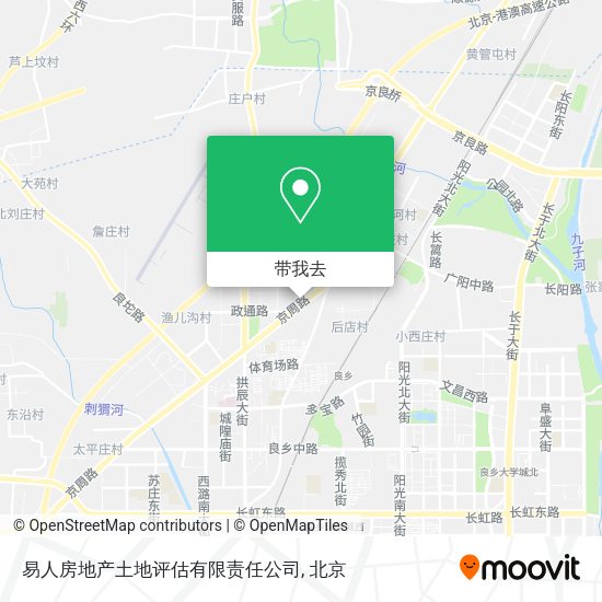易人房地产土地评估有限责任公司地图