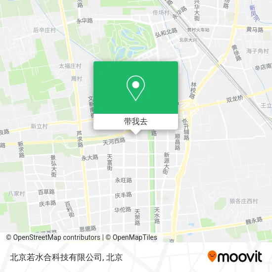北京若水合科技有限公司地图