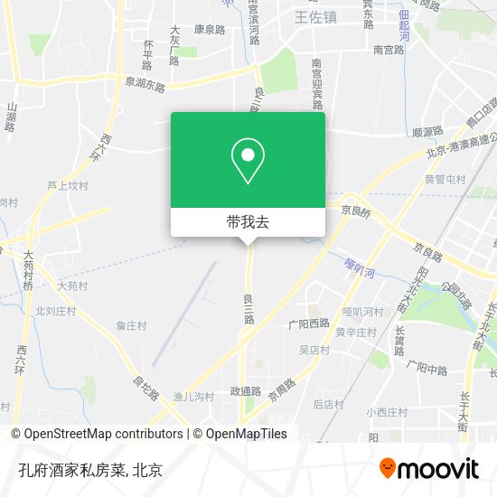 孔府酒家私房菜地图