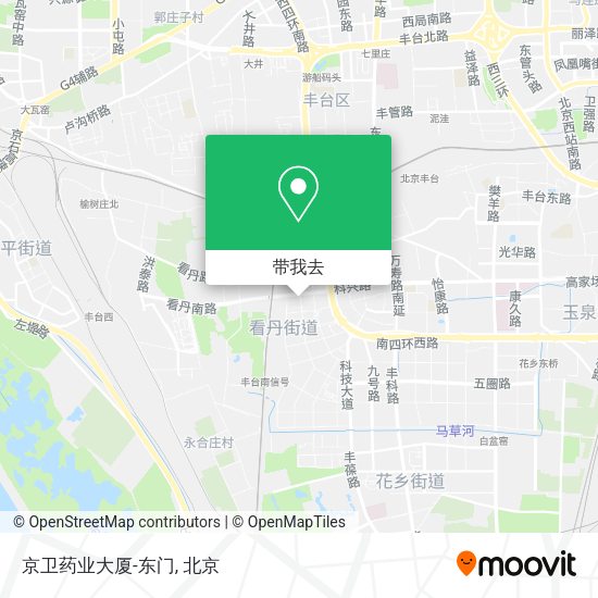 京卫药业大厦-东门地图