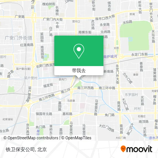 铁卫保安公司地图
