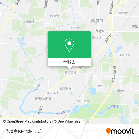 华城家园-11栋地图