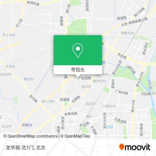 龙华苑-北1门地图