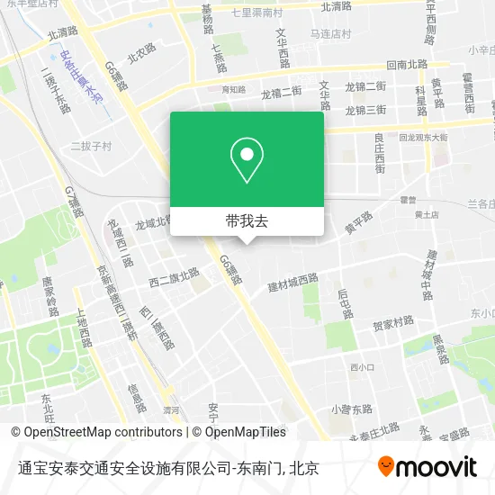 通宝安泰交通安全设施有限公司-东南门地图