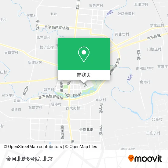 金河北街8号院地图