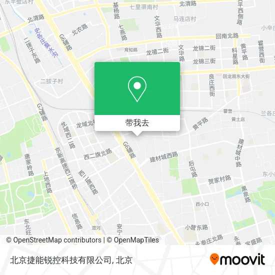 北京捷能锐控科技有限公司地图