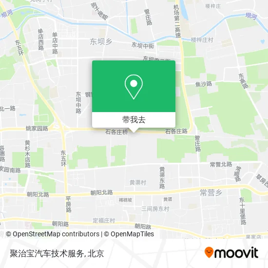 聚治宝汽车技术服务地图