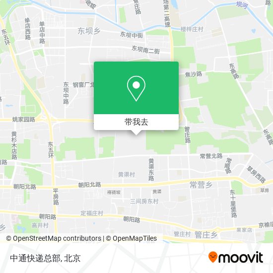 中通快递总部地图