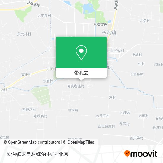 长沟镇东良村综治中心地图