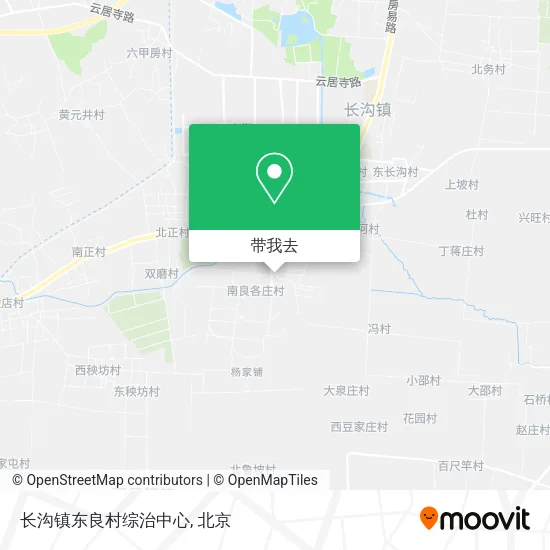 长沟镇东良村综治中心地图
