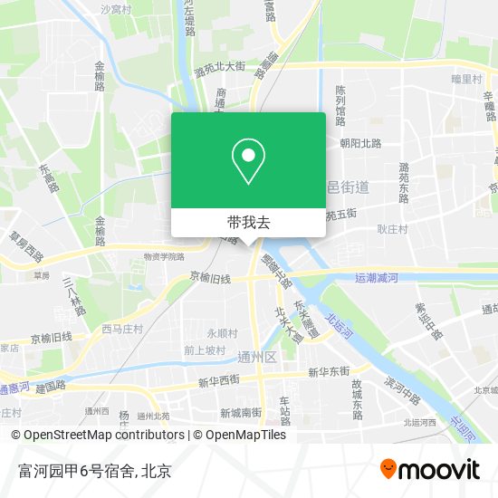 富河园甲6号宿舍地图