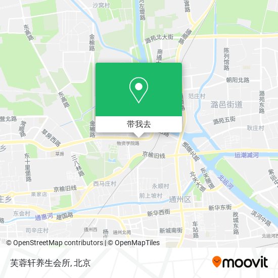 芙蓉轩养生会所地图
