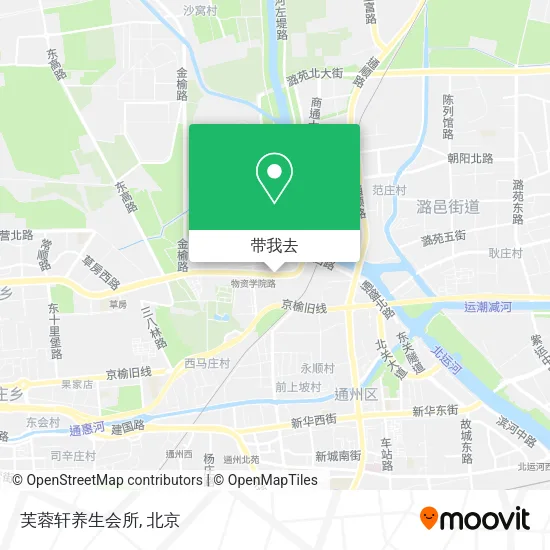 芙蓉轩养生会所地图