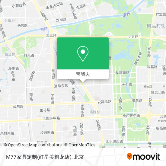 M77家具定制(红星美凯龙店)地图