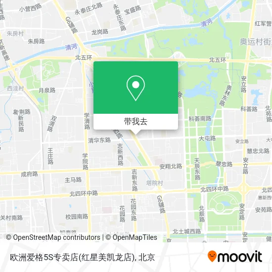 欧洲爱格5S专卖店(红星美凯龙店)地图