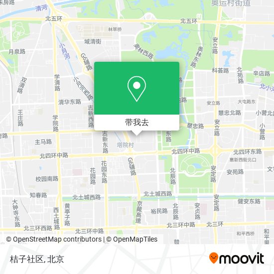 桔子社区地图