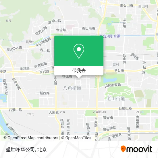 盛世峰华公司地图