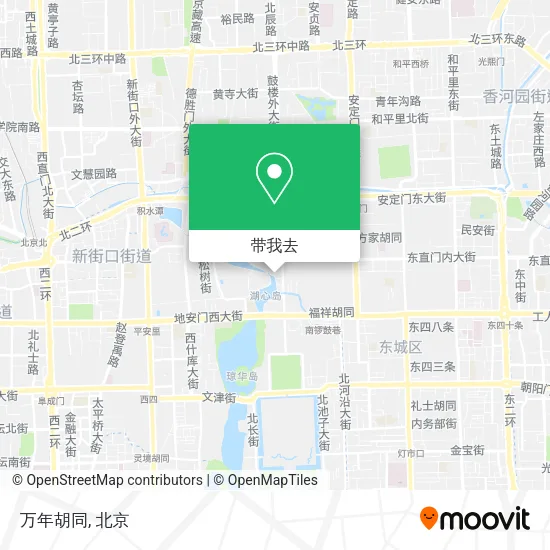 万年胡同地图