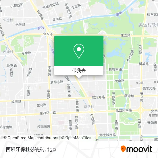 西班牙保杜莎瓷砖地图