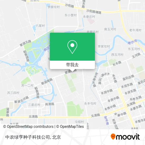 中农绿亨种子科技公司地图