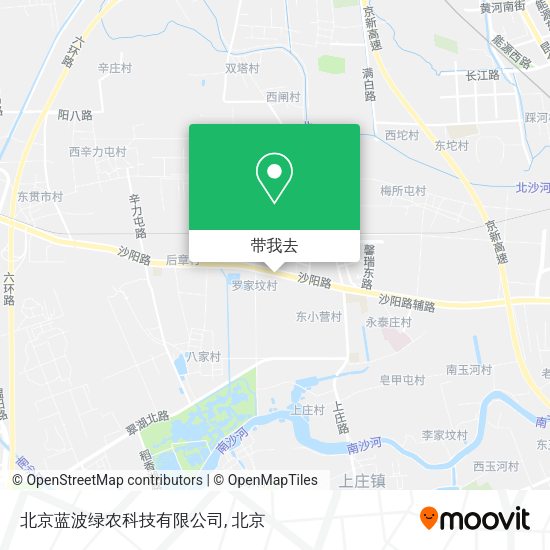 北京蓝波绿农科技有限公司地图